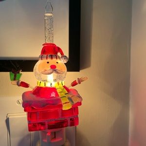 Department 56 Santa in Chimney Bubble Light